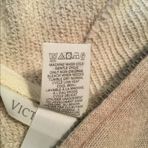 Victoria’s Secret Zippered Sweatshirt Hoodie Jacket - Picture 8 of 8